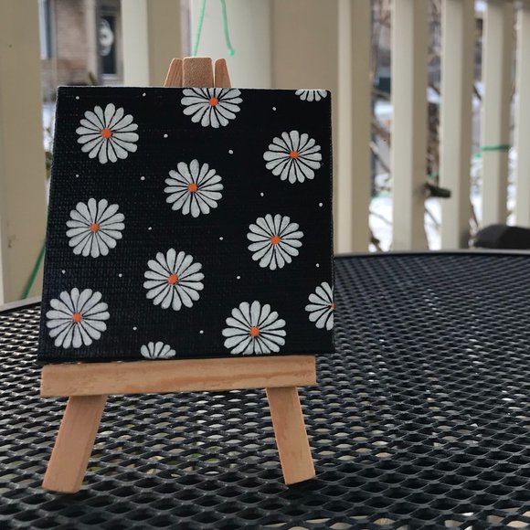 Handmade 3x3inch Mini Canvas - Picture 2 of 3